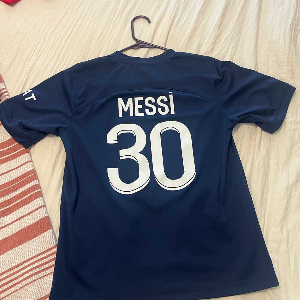 Messi Qatar Navy Blue PSG Soccer Jersey - Picture 2 of 5
